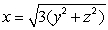Evaluate the surface integral where \sigma is the portion of the cone for 0 \le x \le 3.