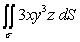 Evaluate the surface integral , where \sigma is the portion of the cone r(u, v) = u cos v i + u sin v j + u k for which 1 \le u \le 2, .
