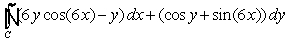 <strong>Use Green's Theorem to evaluate , where C is the circle .</strong> A) \pi B) 7 C) 49 \pi D) 7 \pi E) 0