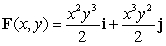 Let   . The work done by the force field on a particle moving along an arbitrary smooth curve from P(1, 1) to Q(0, 0) is