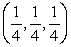 <strong>The centroid of a rectangular solid in the first octant with vertices (0, 0, 0), (0, 0, 4), and (4, 4, 4) is</strong> A) B) (0, 2, 4) C) (2, 2, 2) D) E)