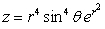 <strong>The cylindrical parameterization of is</strong> A) x = r cos \theta , y = r sin \theta , z = e <sup>r</sup> B) x = r sin \theta , y = r cos \theta , z = e <sup>r</sup> C) x = r cos \theta , y = r sin \theta , D) x = r sin \theta , y = r cos \theta , z = re <sup>r</sup> sin \theta E) x = r, y = r, z = re <sup>r</sup>