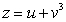 <strong>The equation of the tangent plane to x = u, y = v, where u = 1 and v = 0 is</strong> A) x + 1 - 2y - z = 0 B) x + 1 + 2y + z = 0 C) x + 1 + 2y - z = 0 D) x - 2y + z = 0 E) x - z = 0