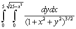 <strong>Evaluate . Hint: First convert to cylindrical coordinates.</strong> A) B) C) D) E)
