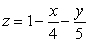 <strong>Find the volume of the region bounded above by the plane in the first octant.</strong> A) B) C) D) E)