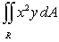 Evaluate the double integral where R is the rectangular region bounded by the lines x = *1, x = 2, y = 0, and y = 4.