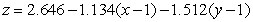 <strong>Find an equation for the tangent plane to at .</strong> A) B) C) D) E)