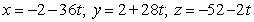 <strong>Find parametric equations for the normal line to at .</strong> A) B) C) D) E)