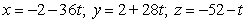 <strong>Find parametric equations for the normal line to at .</strong> A) B) C) D) E)