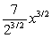 <strong>A particle is located at the point (2, 7) on a metal surface whose temperature at a point (x, y) is T(x, y) = 16 - 2x<sup>2</sup> - 3y<sup>2</sup>. Find the equation for the trajectory of a particle moving continuously in the direction of maximum temperature increase. y =</strong> A) B) C) D) E) 1