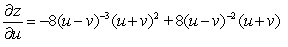 <strong>Let ; x = u + v , y = u - v. Find .</strong> A) B) C) D) E)