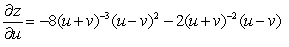 <strong>Let ; x = u + v , y = u - v. Find .</strong> A) B) C) D) E)