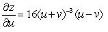 <strong>Let ; x = u + v , y = u - v. Find .</strong> A) B) C) D) E)