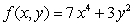 Use the total differential to approximate the change in as (x, y) varies from to .