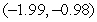 Use the total differential to approximate the change in   as (x, y) varies from   to   .