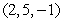 Let   . Describe the level surface passing through   .