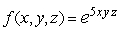 Let . Find an equation of the level surface passing through .