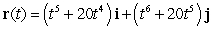 <strong>The position vector of a particle moving in a plane is given by . Find the velocity.</strong> A) B) C) D) E)