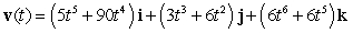 <strong>The position vector of a particle moving in a plane is given by . Find the velocity.</strong> A) B) C) D) E)