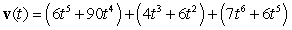 <strong>The position vector of a particle moving in a plane is given by . Find the velocity.</strong> A) B) C) D) E)