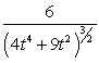 <strong>Find the curvature for .</strong> A) B) C) D) 6 E)