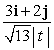 <strong>Let r(t) = 2t i + (10 + 3t)j. Find T(t).</strong> A) B) C) 2i + 3j D) E)