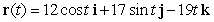 At t increases, the graph of   sketches