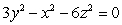 Identify the quadratic surface defined by   .
