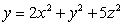 Identify the quadratic surface defined by   .
