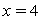 Identify the trace of the surface defined by   when   .