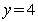 Identify the trace of the surface defined by   when   .