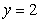 Identify the trace of the surface defined by   when   .