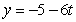 Find the vector equation of the line given the parametric form is , , and .