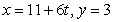 <strong>Find the parametric equations for the line whose vector form is given by .</strong> A) B) C) D) E)