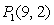 Find the parametric equations for the line passing through and .