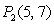 Find the parametric equations for the line passing through and .