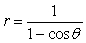 Identify the type of conic section by transforming to rectangular coordinates.