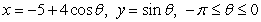 Determine the shape of the curve by eliminating the parameter F \theta and label the direction of increasing \theta .