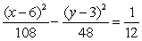 Find the vertices of the hyperbola in the xy-coordinate system.