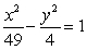 <strong>Find the equation of the ellipse with a major axis length of , a minor axis length of , center at (0, 0), and foci on the x-axis.</strong> A) B) C) D) E)
