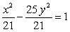 <strong>Find the equation of the hyperbola with vertices and asymptotes .</strong> A) B) C) D) E)