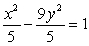 <strong>Find the equation of the hyperbola with vertices and asymptotes .</strong> A) B) C) D) E)