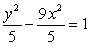 <strong>Find the equation of the hyperbola with vertices and asymptotes .</strong> A) B) C) D) E)