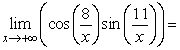 <strong>Find the limit. </strong> A) 0 B) 1 C) -1 D) + \infty E) - \infty