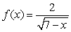 Determine the interval for which is a continuous function.