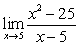 Approximate the by evaluating at x = 4.5, 4.9, 4.99, 4.999, 5.5, 5.1, 5.01, and 5.001.