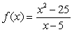 Approximate the by evaluating at x = 4.5, 4.9, 4.99, 4.999, 5.5, 5.1, 5.01, and 5.001.