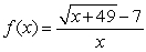 Approximate the limit by evaluating at appropriate values of x.