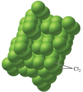 Identify the type of solid shown in the image.  