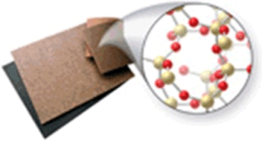 Identify the type of solid shown in the image.  